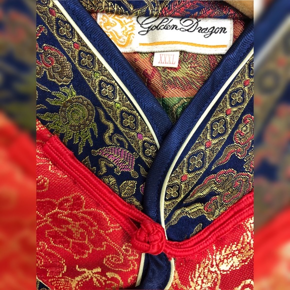 Qipao Silk Traditional Chinese Form Fit Dress - Picture 2 of 6